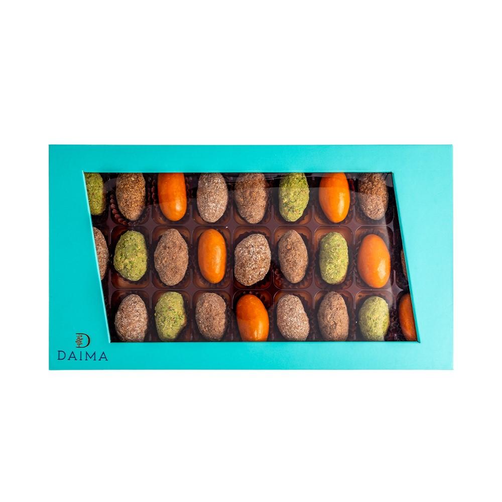 Rectangular Box Dates Chocolate With Flavor 600gm