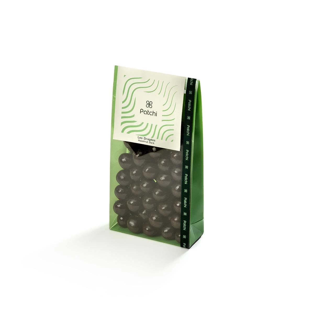 Bag of 250g, Les Dragées, Hazelnut Dark